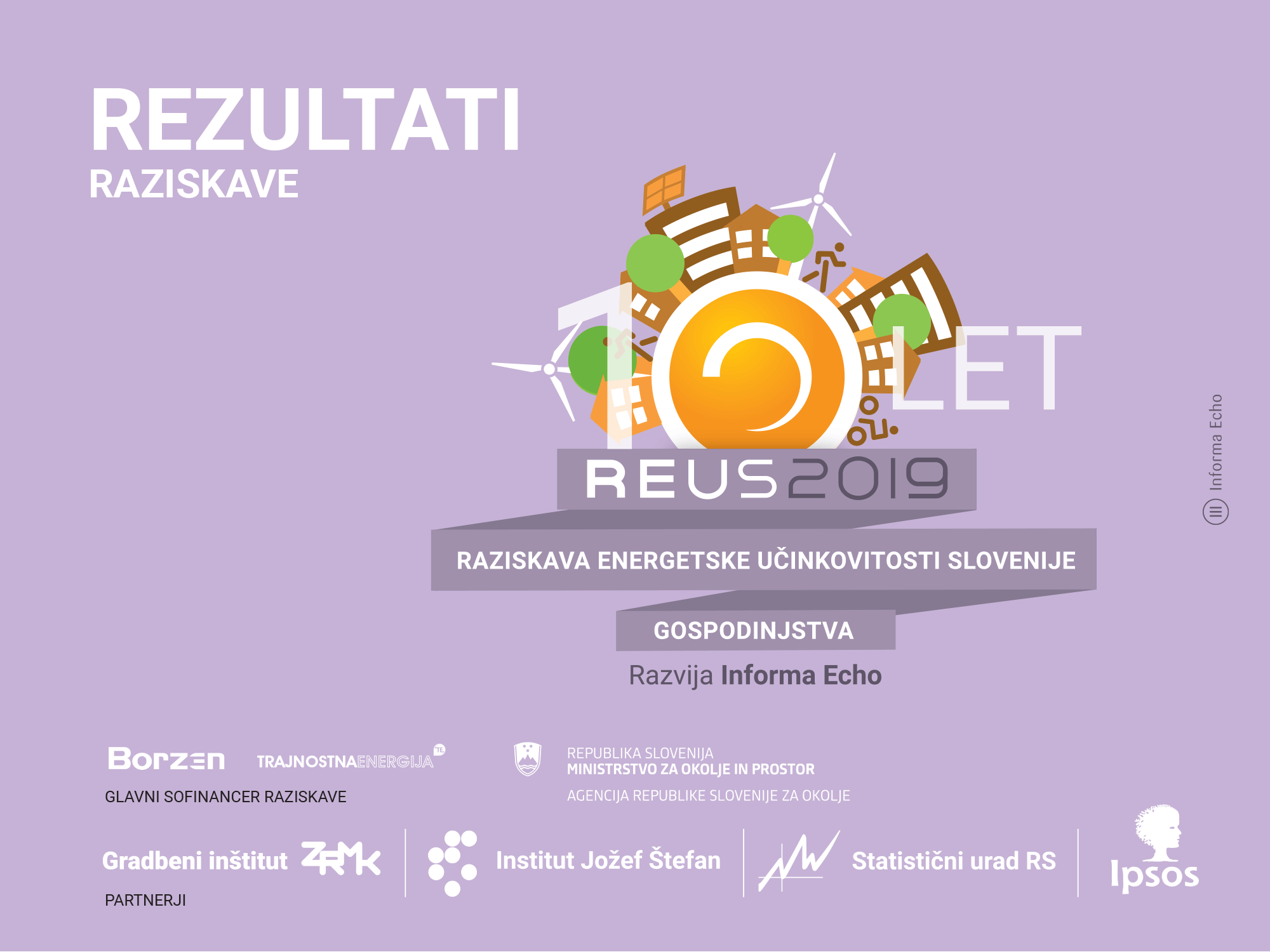 Predstavitev rezultatov Raziskave energetske učinkovitosti Slovenije - REUS 2019 / Raziskava REUS